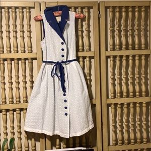 White floral ModCloth dress